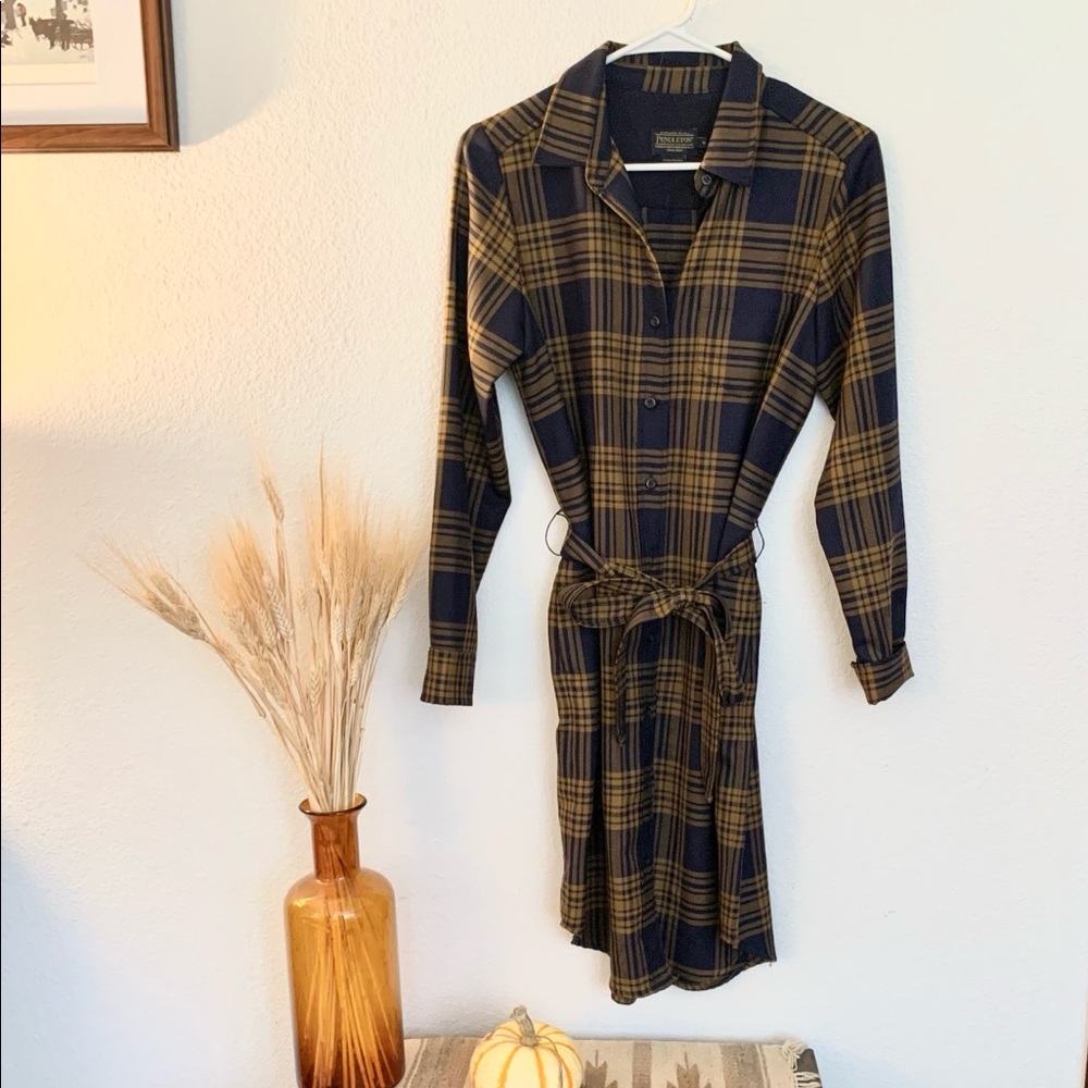Plaid Pendleton Shirtdress 🪵🌲🍂